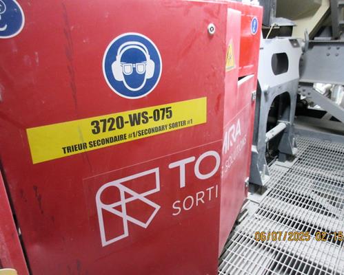 4 Units - Tomra Model Pro Primary Color - Nir 1200/b - Optical Sorter)