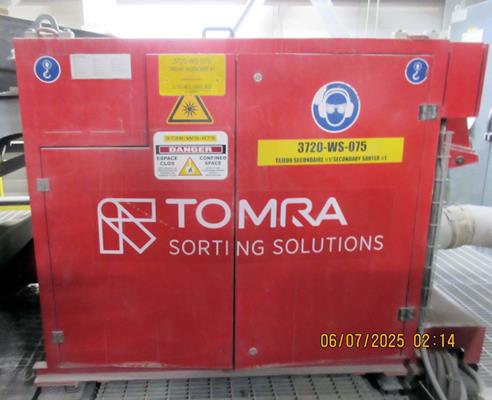 4 Units - Tomra Model Pro Primary Color - Nir 1200/b - Optical Sorter)