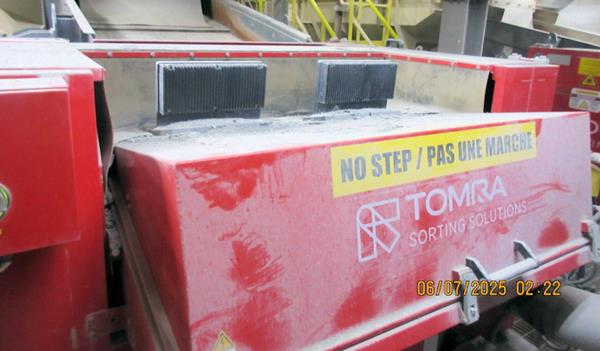 4 Units - Tomra Model Pro Primary Color - Nir 1200/b - Optical Sorter)