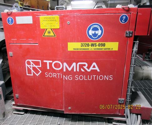 4 Units - Tomra Model Pro Primary Color - Nir 1200/b - Optical Sorter)