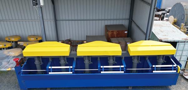 MINPRO 100 Cu Ft Flotation Cells consisting of (16) cells