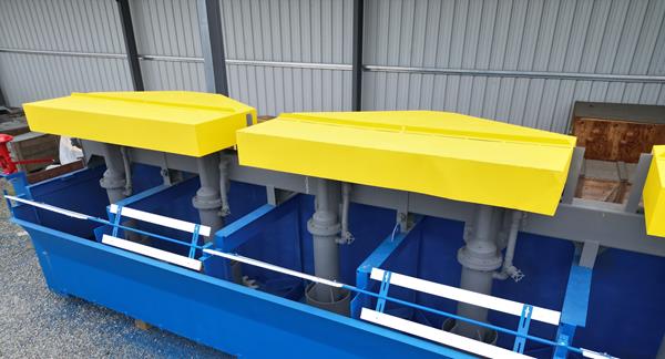 Minpro 100 Cu Ft Flotation Cells Consisting Of (16) Cells)