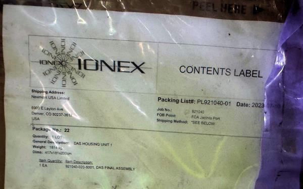 Ionex Mercury Separation Carbon Beds & Dilution Air Blower Package)