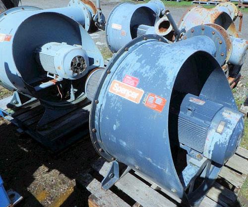4 Units - Spencer Turbo Compressor Model 2020-h Blowers With 20 Hp Motor)