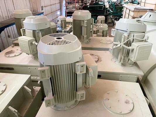 14 Units - Hayward Gordon Agitator/mixers With 125 Hp Motor)