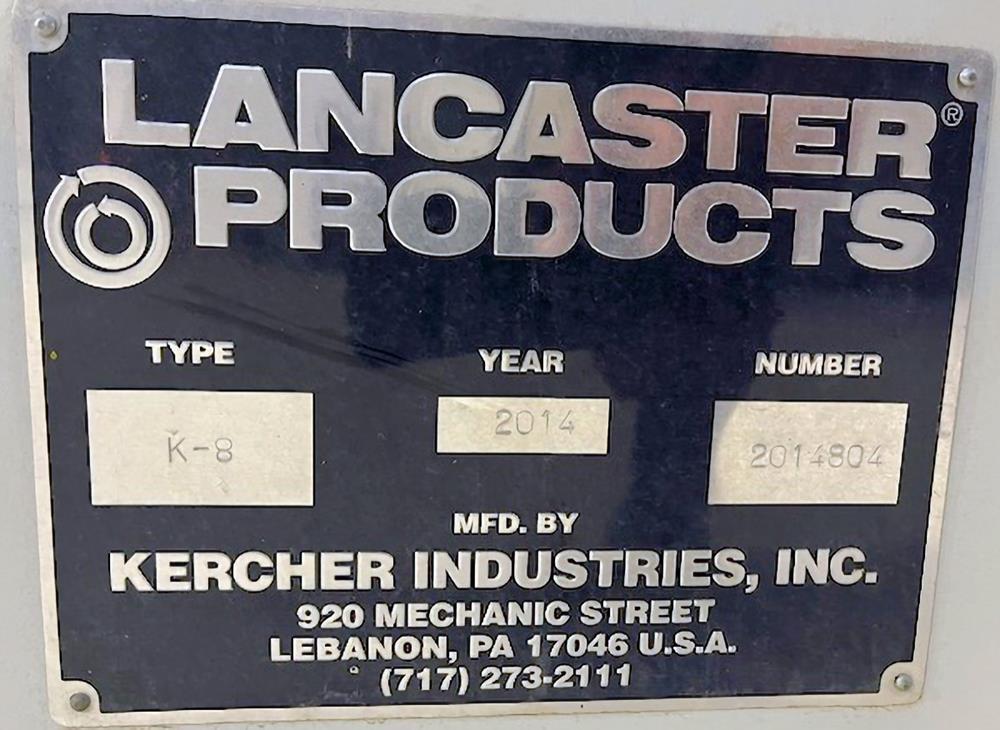 3 Units - Lancaster K-8 High Intensity Mixers)