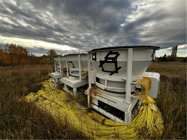 3 Units - Lancaster K-8 High Intensity Mixers)