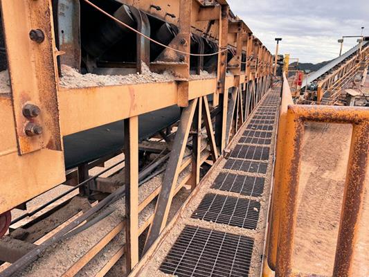 24 Units - Superior 36" W X 115' L Grasshopper Conveyors (offered In Multiples Of 6))