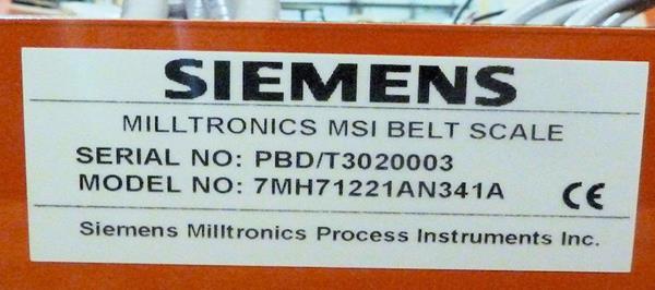 4 Units - Unused Siemens Milltronic Mmi-2 Continuous Conveyor Belt Scales)