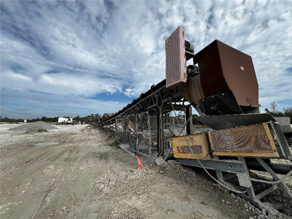 Used 48" W X 8,050' L Overland Conveyor System)