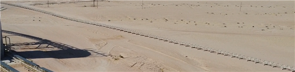 Sandvik 8-mile Section Of Overland Conveyor, No Belting)