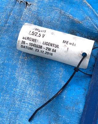 1 Unit - Unused/new Fenner Dunlop 1400mm W X 153m L (approximately 55" W X 502' L) Conveyor Belting)