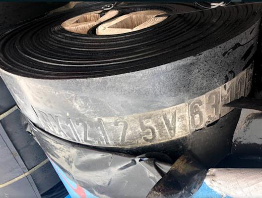 1 Unit - Unused/new Fenner Dunlop 1400mm W X 153m L (approximately 55" W X 502' L) Conveyor Belting)