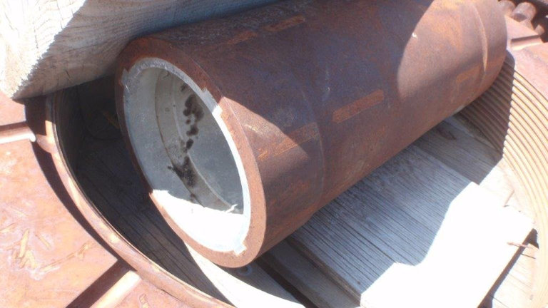 Lot Of Spare Parts For Traylor 54" X 74" Bulldog Type "t" Gyratory Crusher Including Head & Mainshaft, Countershaft, Pinion Gears, Eccentric Gear And More)