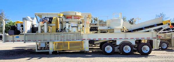 UNUSED METSO-NORDBERG HP400SX Portable Cone Crusher on HD Chassis