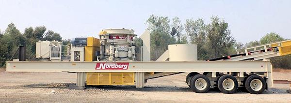 RECONDITIONED METSO HP400RD Portable Cone Crushing Plant