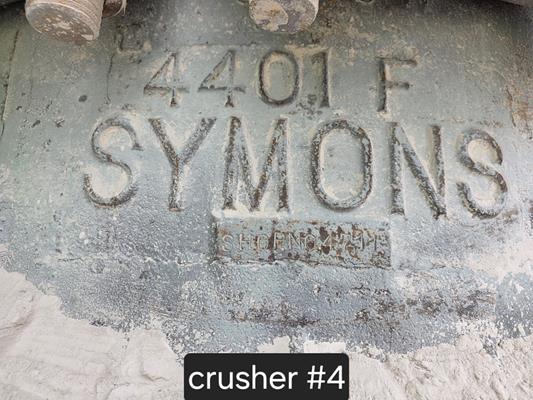 Symons-nordberg 4' Sh Cone Crusher)