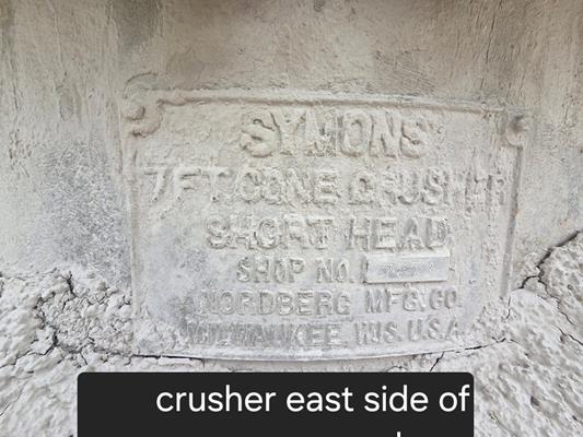 Symons-nordberg 7' Sh Cone Crusher)