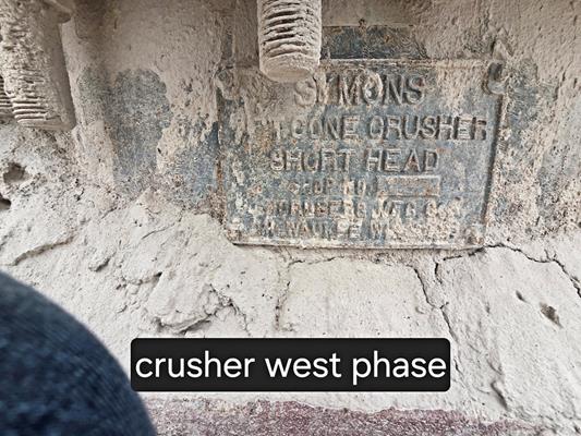 Symons-nordberg 7' Sh Cone Crusher)