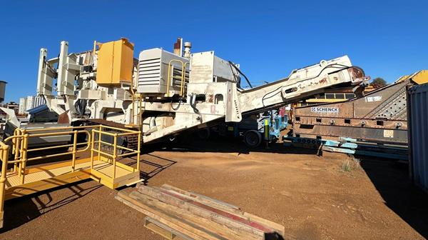 METSO - NORDBERG LOKOTRACK LT125 Mobile Crushing Plant with C125 Jaw Crusher & Grizzly Feeder