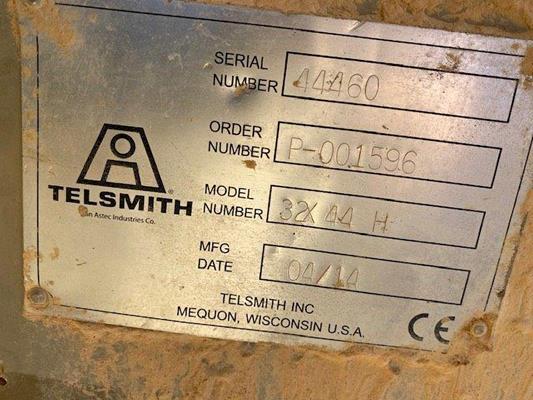 Telsmith Model 32x44 H "hydra" Jaw Crusher)