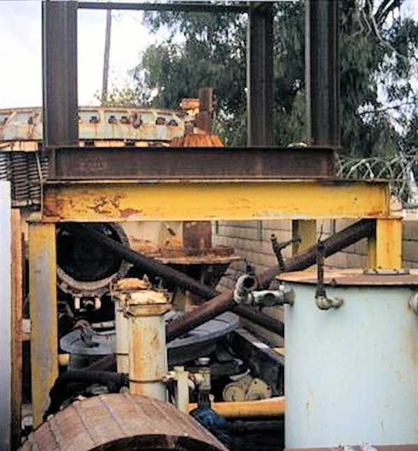Steel Stand To Support 7' Cone Crusher Head And Shaft)