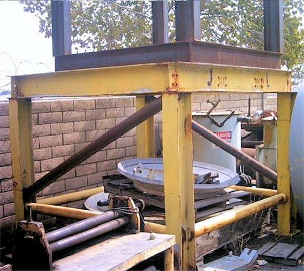 Steel Stand To Support 7' Cone Crusher Head And Shaft)