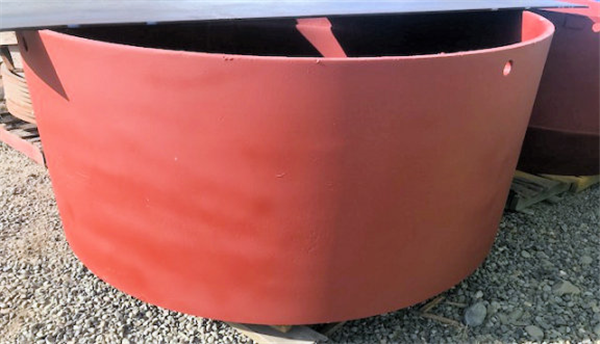 Feed Hopper with Rock Shelf Box for 7' Cone Crusher