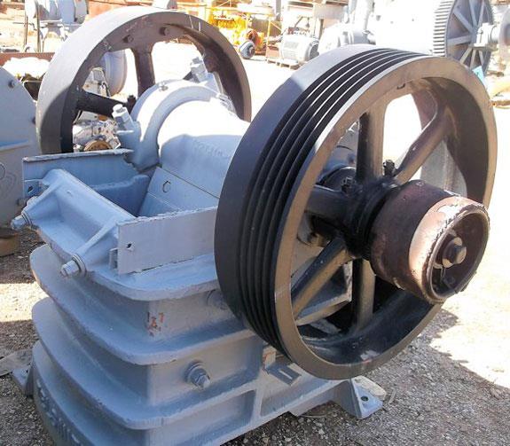 Telsmith 10" X 20" Roller Bearing Jaw Crusher)
