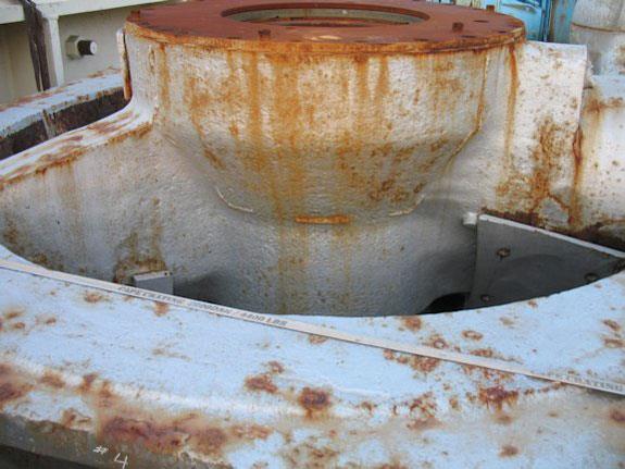 Spare Kobe Steel - Allis Chalmers 42" X 65" Gyratory Crusher Bare Bottom Shell/mainframe)
