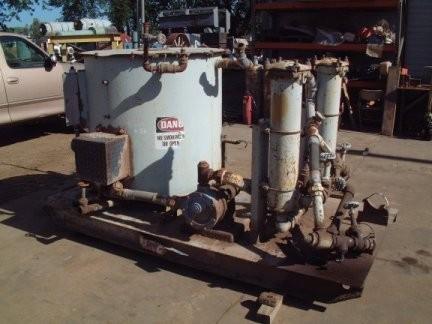 1 Unit - NORDBERG 7'  Cone Crusher Lube System Round Oil Tank