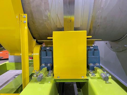 Feeco 4.5' Dia. X 50' L Indirect Fired Rotary Calciner)