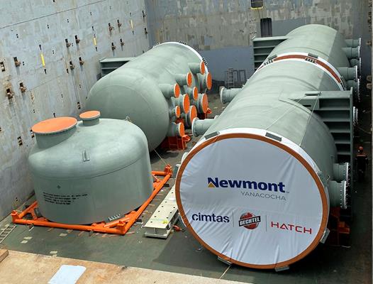Unused Cimtas Pressure Oxidation Plant/autoclave And Flash Vessel)