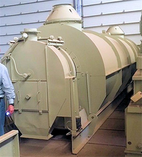 Lochhead Haggerty 0.9m X 9.1m Carbon Reactivation Kiln)