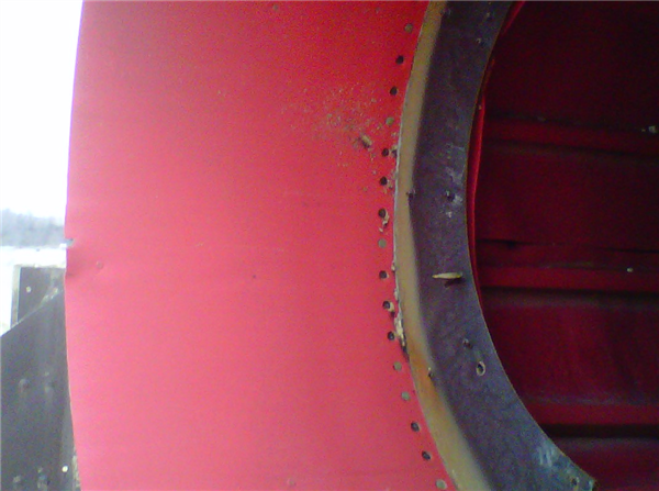 Morrison Knudson 9' X 34' L Super Scrubber, Rubber Lined, 125 Hp)