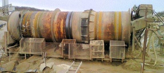 MORRISON KNUDSON 9' x 34' L Super Scrubber, Rubber lined, 125 HP
