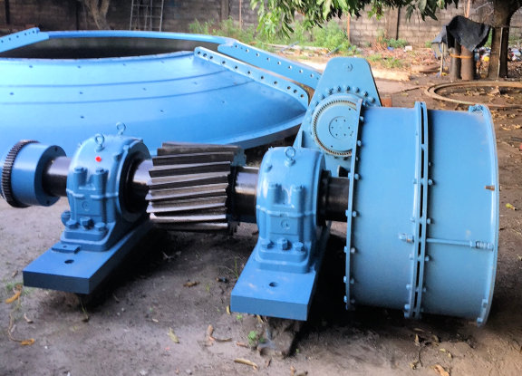 Boliden - Allis Chalmers 7.3m X 2.74m (24' X 9') Sag Mill With 3000 Hp (2,237 Kw) Motor)