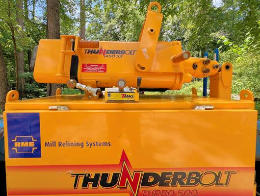Russell Mineral Equipment Thunderbolt 450 S3 / Thunderbolt Turbo 500 Recoilless Hammer)