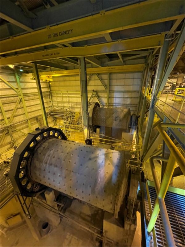 Metso 12' X 21' (3.7m X 6.4m) Ball Mill, 1600 Hp)