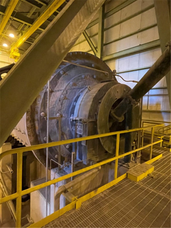 Metso 12' X 21' (3.7m X 6.4m) Ball Mill, 1600 Hp)