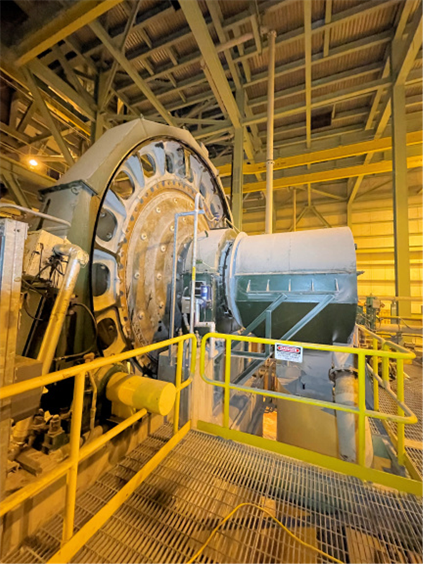 Metso 12' X 21' (3.7m X 6.4m) Ball Mill, 1600 Hp)