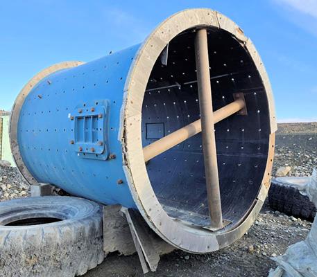 Allis Chalmers 9' X 12' Regrind Ball Mill With 500 Hp Motor)