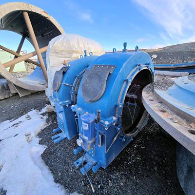 Allis Chalmers 9' X 12' Regrind Ball Mill With 500 Hp Motor)