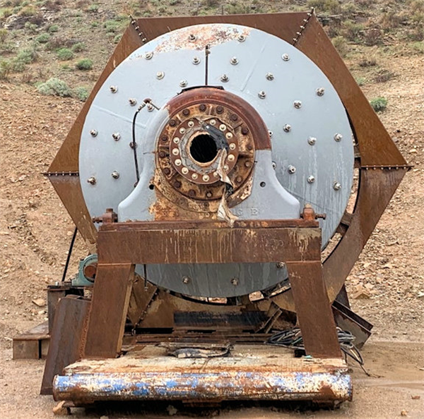 Hardinge 6' X 9' (1.8m X 2.7m) Conical Ball Mill, 200 Hp (149 Kw))