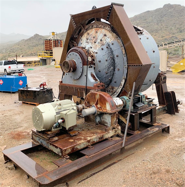 Hardinge 6' X 9' (1.8m X 2.7m) Conical Ball Mill, 200 Hp (149 Kw))