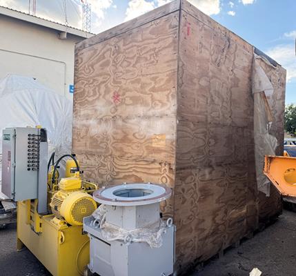 Unused Metso-outotec Higmill 1600/9000f With 1600 Kw Motor And 9000l Grinding Chamber Capacity)