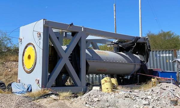 UNUSED METSO-OUTOTEC HIGmill 1600/9000F with 1600 kW motor and 9000L Grinding Chamber Capacity