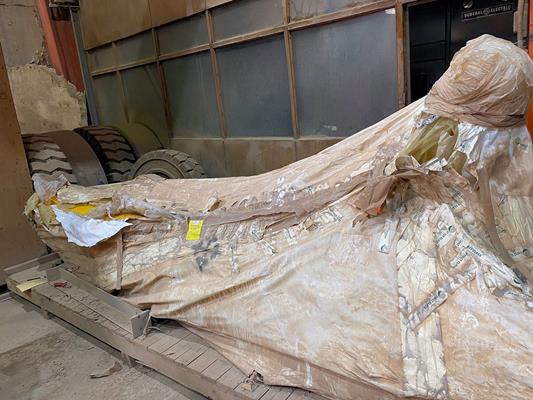 Unused Metso-outotec Higmill 1600/9000f With 1600 Kw Motor And 9000l Grinding Chamber Capacity)