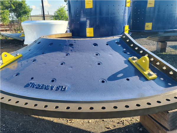 2 Units - Unused Flsmidth 22' X 36.5' (6.7m X 11m) Ball Mills With Dual 4,900 Kw (6,662 Hp) Motor Drives 60 Hz)