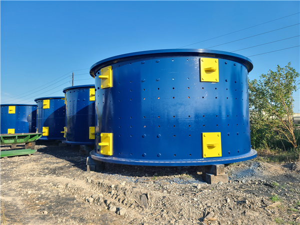 2 Units - Unused Flsmidth 22' X 36.5' (6.7m X 11m) Ball Mills With Dual 4,900 Kw (6,662 Hp) Motor Drives 60 Hz)